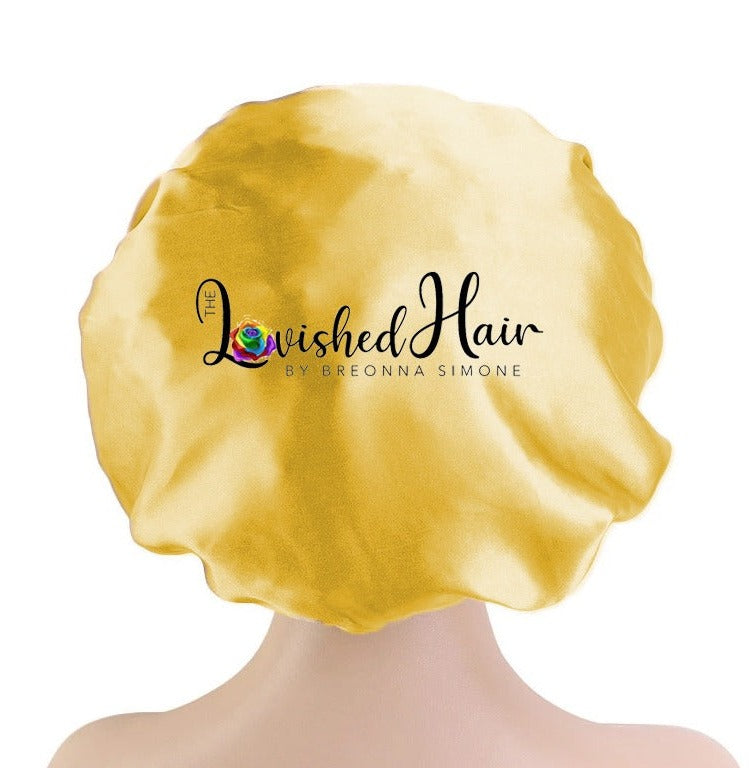 Lavished Reversible Satin Bonnet