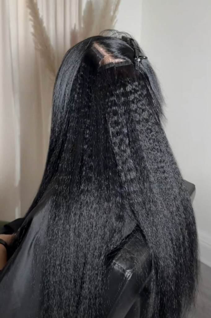 Raw Tape-in extensions